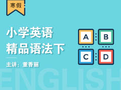 小学英语精品语法下(寒假)