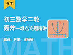 初三数学二轮轰炸-难点专题精讲(春季)